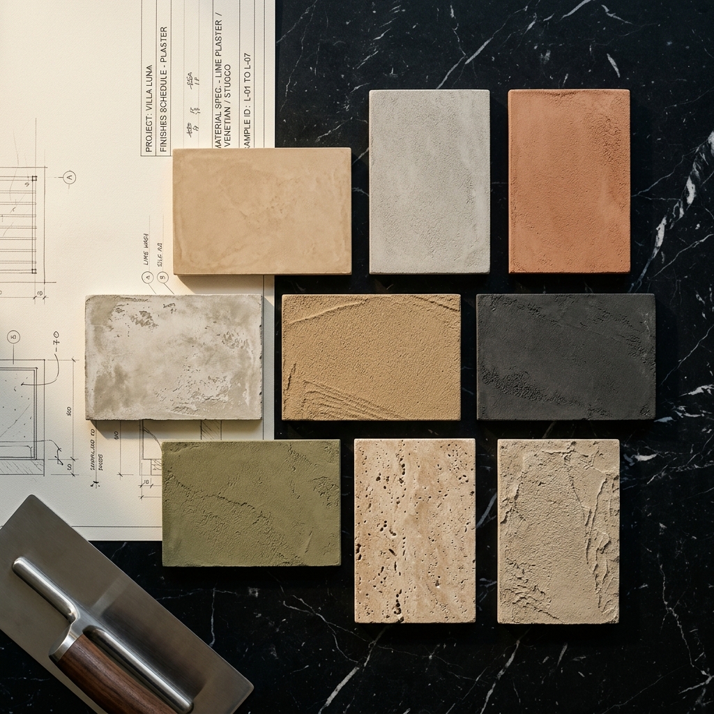 The Architect’s Guide to Specifying Artisan Venetian Plaster & Lime Finishes